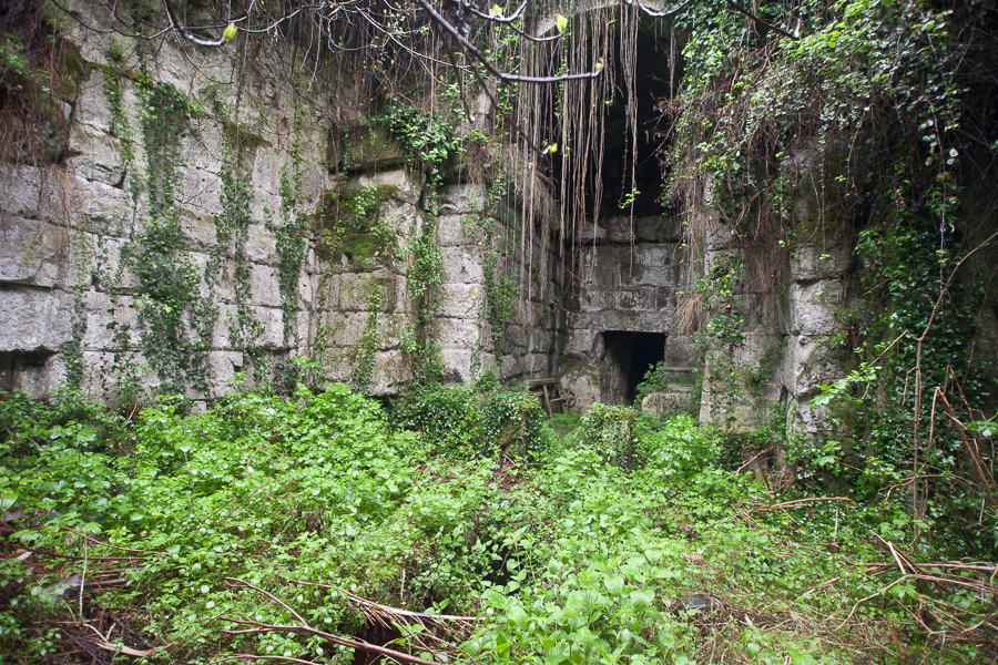 Roman tunnel Lake Albano