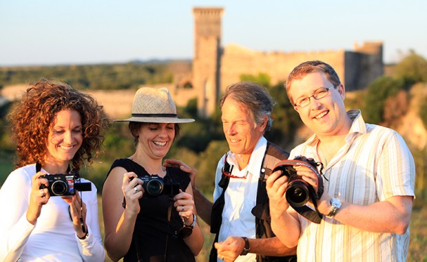 Group from our photography workshop in Italy at Vulci with Patrick Nicholas.