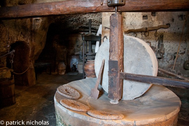 ancient olive press