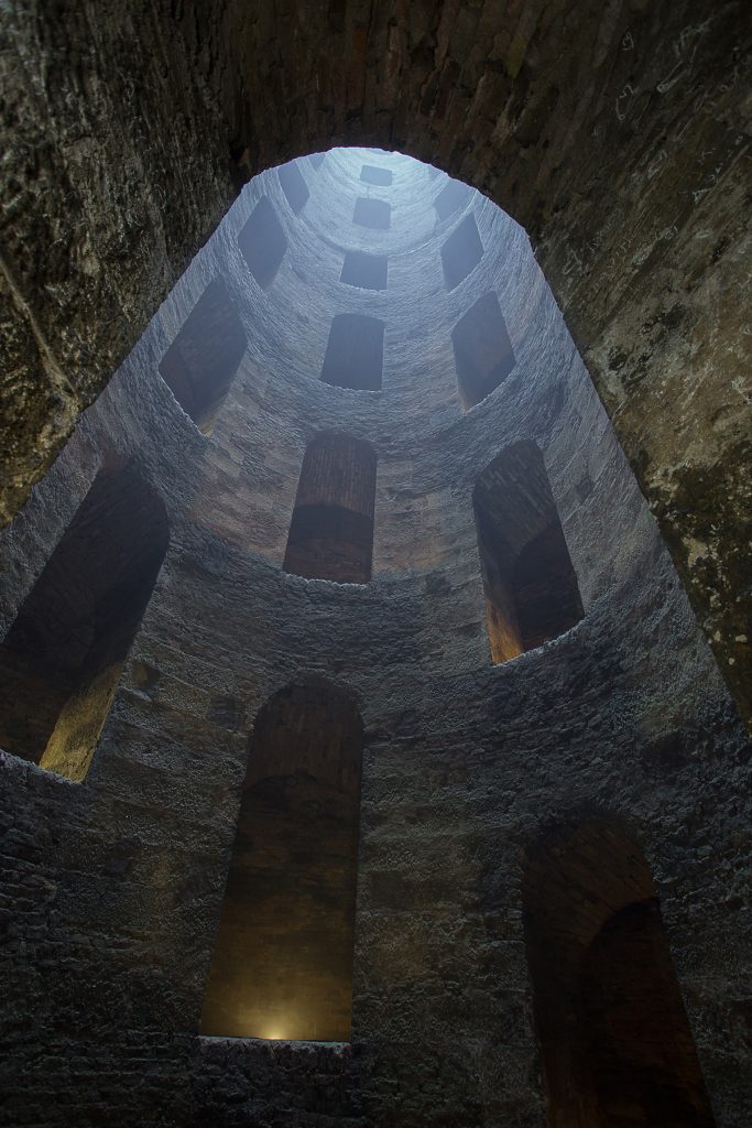 St Patrick's Well from the bottom looking up