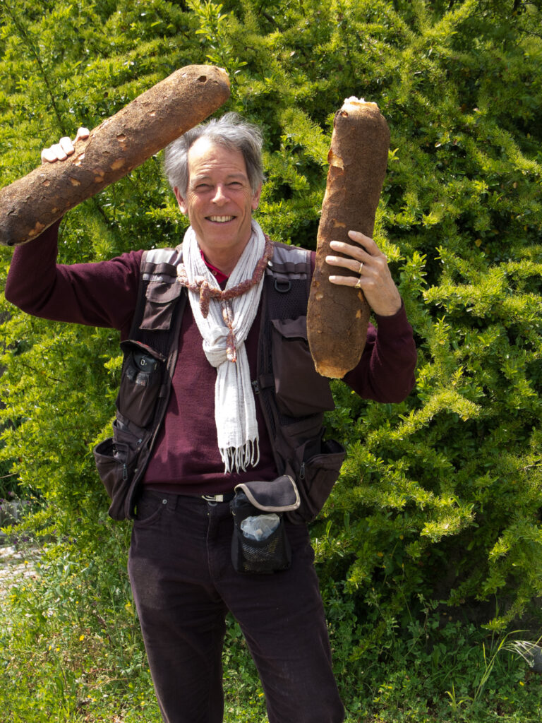 Patrick with bread